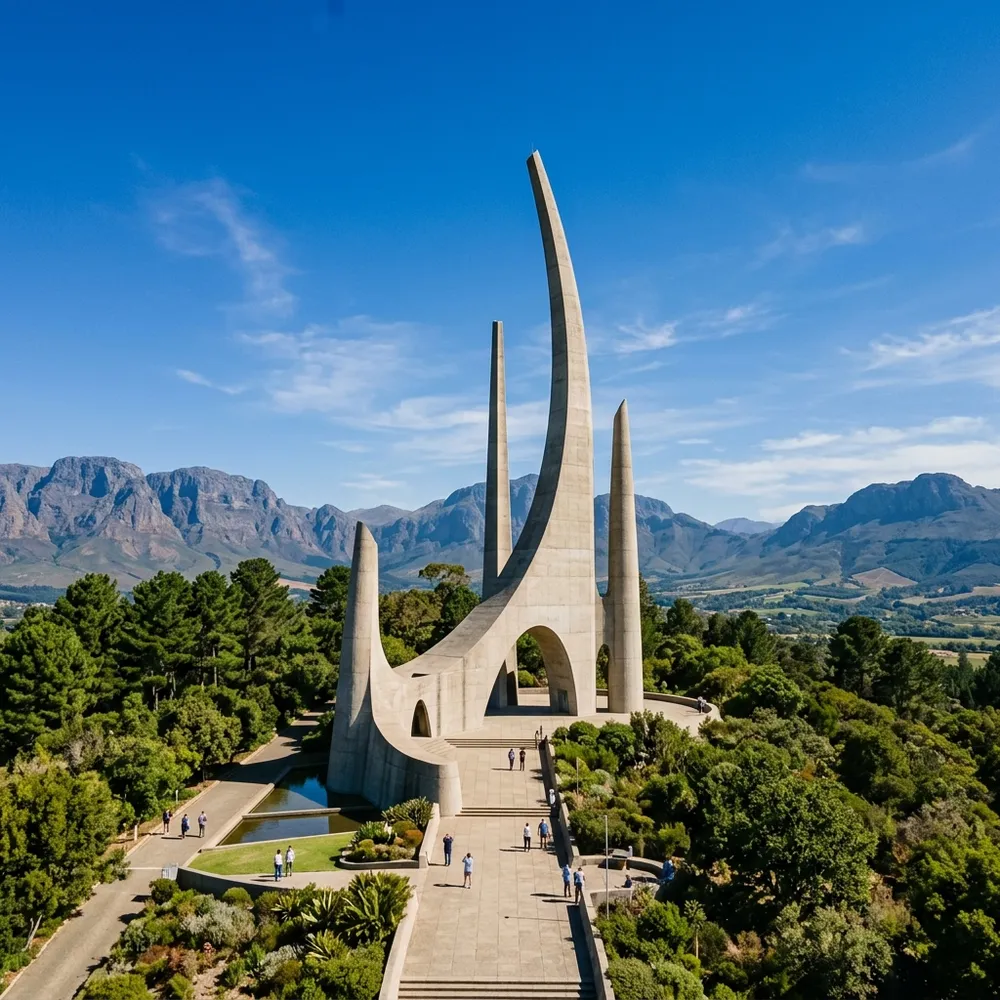 Taal Monument Paarl Western Cape background